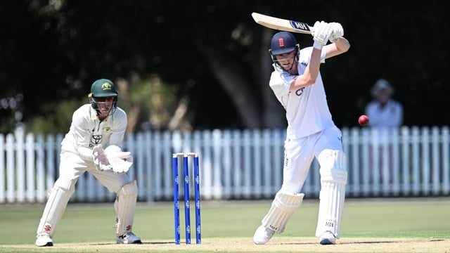 Flintoff is on tour with the England Lions, who are being coached by his dad Andrew