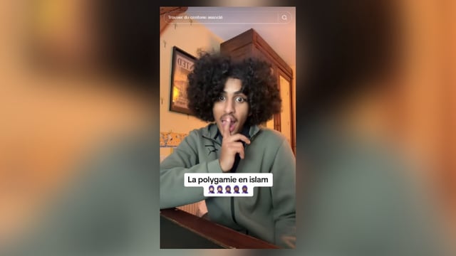 Dans ses vidéos sur TikTok, l’influenceur «s4iintt» pourfend à longueur de vidéos les musulmans qui écoutent de la musique ou les femmes qui ne se couvrent pas assez.