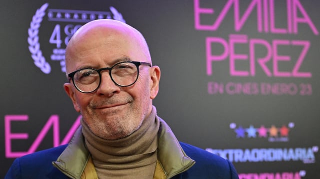 Jacques Audiard à Bogota, le 17 janvier 2025.