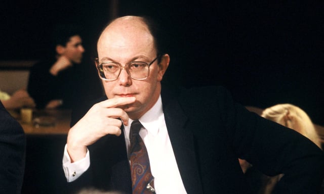 Jean-Francois Kahn dans l'émission "Droit de réponse - La télévision" sur TF1.