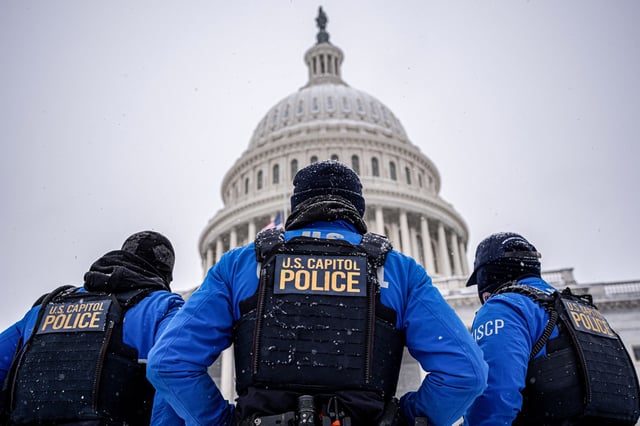 The U.S. Capitol Building on Jan. 6, 2025.