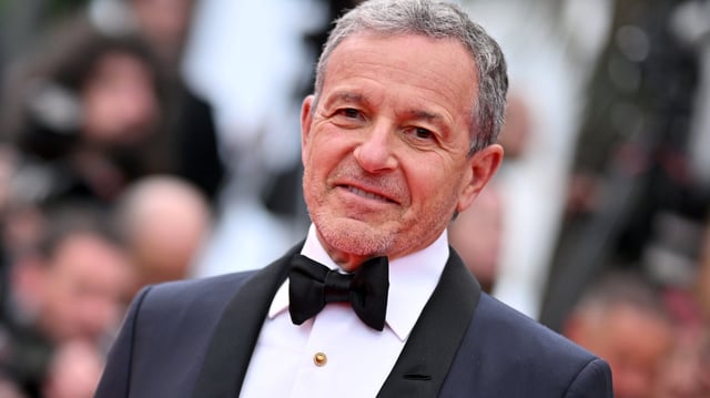 Bob Iger attends the &#34;Indiana Jones And The Dial Of Destiny&#34; red carpet during the 76th annual Cannes film festival at Palais des Festivals on May 18, 2023 in Cannes, France.