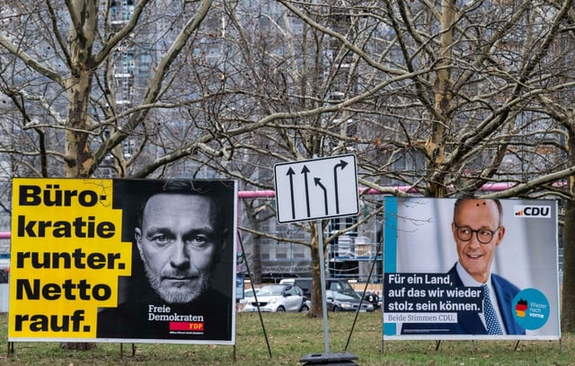 The CSU/CDU alliance is currently ahead in polls for Germany's election next month