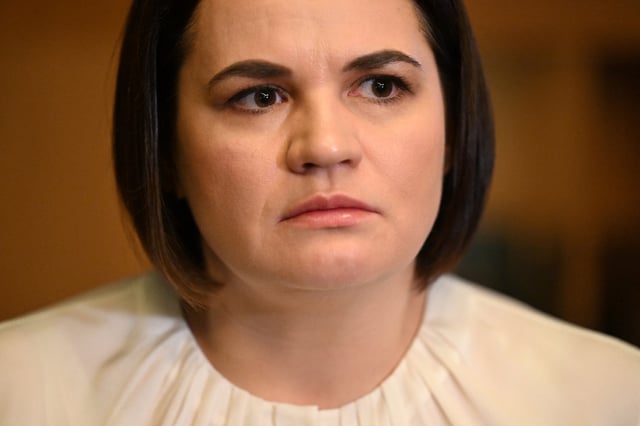 Svetlana Tsikhanovskaïa.