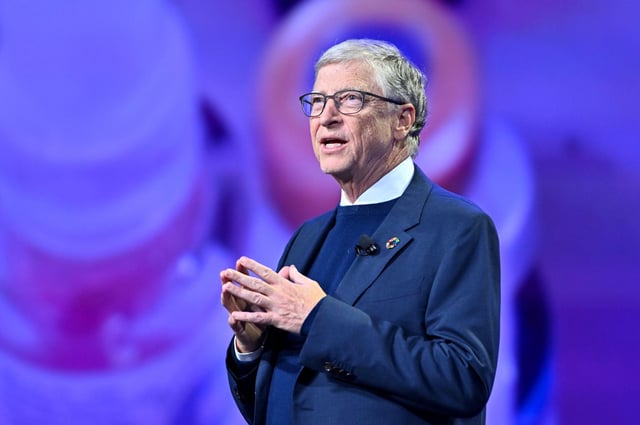 Bill Gates during the annual Goalkeepers NYC event on Sept. 23.