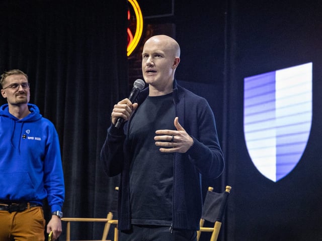 Coinbase CEO Brian Armstrong.