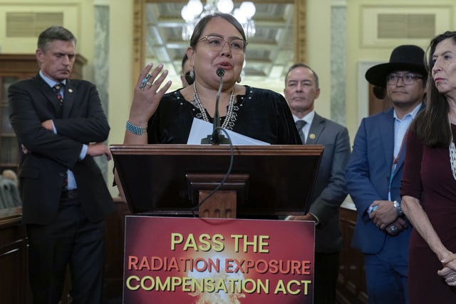 Navajo Nation Council Speaker Crystalyne Curley.