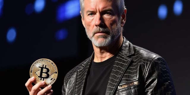 Michael Saylor MicroStrategy bitcoin Breaking Push MSTR Bitcoin reserve