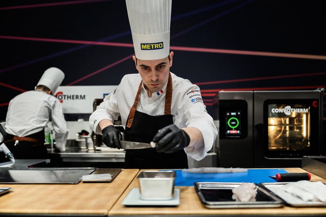 Paul Marcon a remporté le Bocuse d’Or pour la France ce lundi 27 janvier.