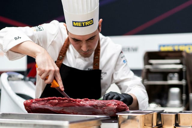 Le Français Paul Marcon a été sacré au Bocuse d'or 2025.
