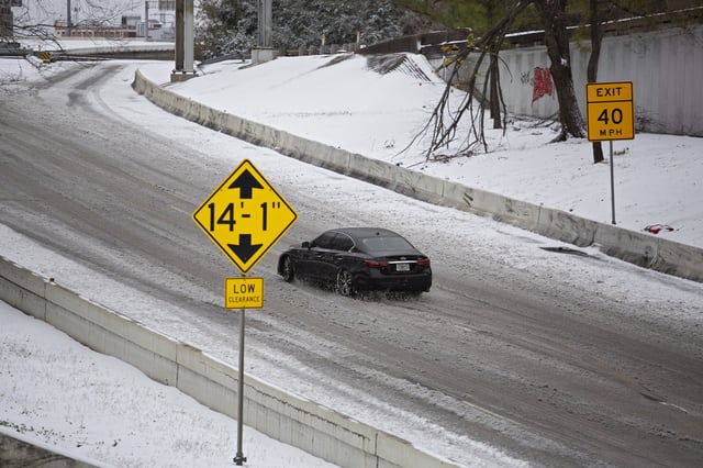 Houston Texas Snow