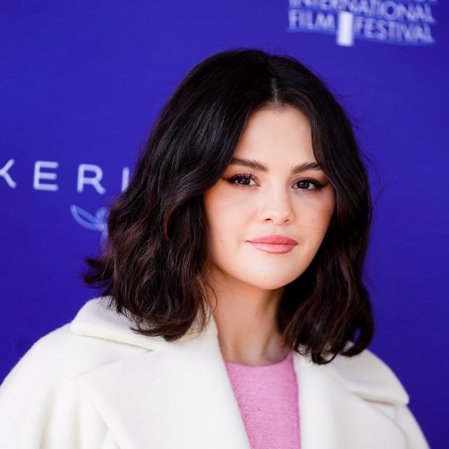 Selena Gomez attends 36th Annual Palm Springs International Film Festival "Emilia Pérez" Talking Pictures Presented By Kering "Women In Motion" at Annenberg Theater on January 04, 2025 in Palm Springs, California.