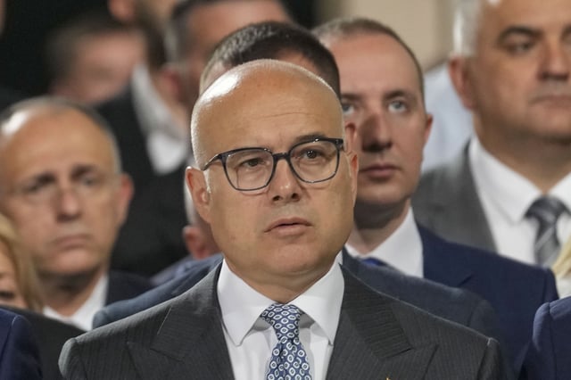 Serbian Prime Minister Milos Vucevic