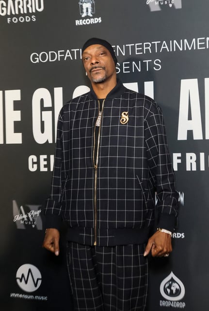Snoop Dogg attends the Global Affair pre-Grammys party on Feb. 3, 2024, in Los Angeles.
