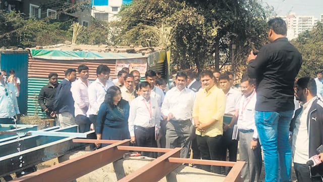 Residents said the well gets untreated water from Khadakwasla which is supplied without any purification process to Kirkatwadi, Nanded, parts of Dhayari, Kolhewadi and Khadakwasla through powerful pumps. (HT FILE)