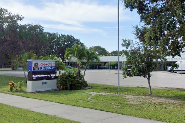 Roosevelt Elementary School in Cocoa Beach, Fla.