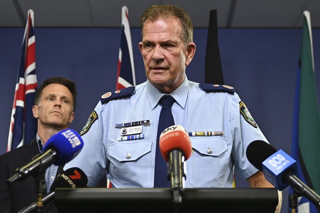 Police chief David Hudson said the discover signaled a possible change from the type of antisemitic attacks recently seen in Sydney, including graffiti and arson.