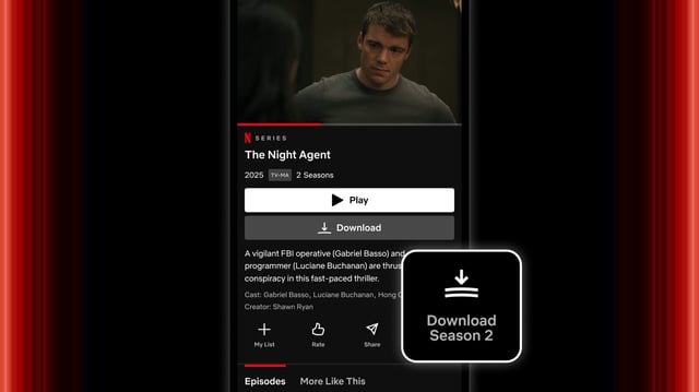 Netflix's new Season Download feature allows users to download an entire season of a Netflix original TV series automatically.