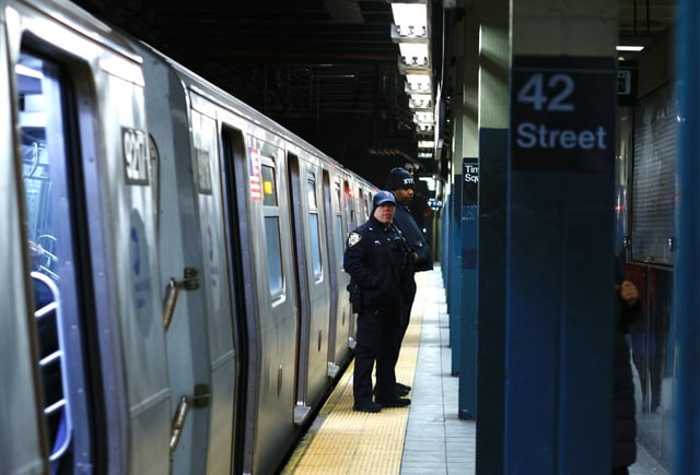 Police say the six suspects managed to board and operate the train