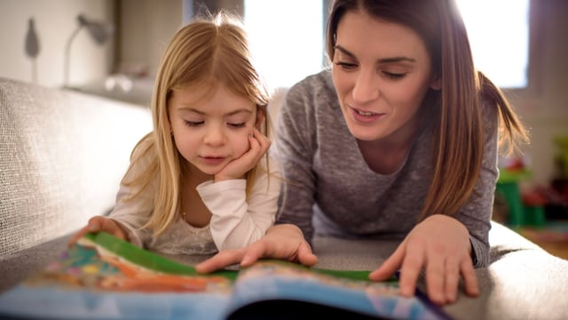 Some young children swipe on books as if they are mobile phones, the survey found