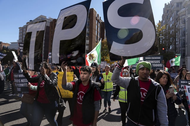 TPS protest
