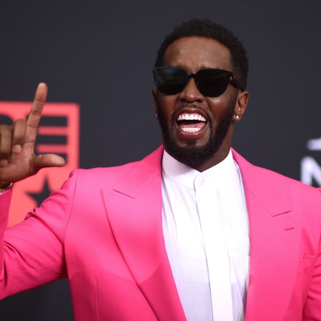 Sean "Diddy" Combs arrives at the BET Awards at the Microsoft Theater in Los Angeles, on June 26, 2022.