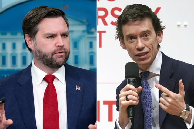 JD Vance and Rory Stewart