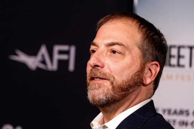 Chuck Todd, pictured in November 2021, is exiting NBC News after nearly 20 years at the network.