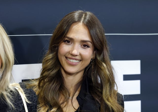 Jessica Alba attends the FIREAID Benefit Concert for California Fire Relief at Intuit Dome on January 30, 2025 in Inglewood, California.