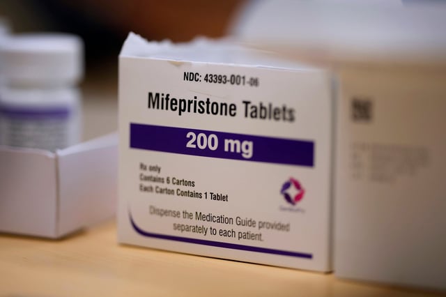 Mifepristone tablets are seen in a Planned Parenthood clinic. A Louisiana grand jury indicted a New York doctor and a Louisiana mother Friday, on felony charges for allegedly providing an illegal abortion with drugs obtained through the mail.
