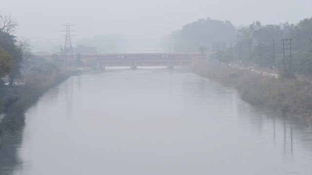 According to authorities on Saturday, a Force Motors Cruiser carrying 14 people crashed into the Bhakra canal in the Fatehabad district of Haryana, killing one person and sweeping 11 others away.