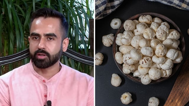 Billionaire Nikhil Kamath, whose old post on makhana went viral after Budget 2025. 