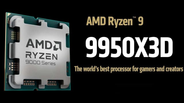AMD's new flagship Zen 5-based Ryzen 9 9950X3D and 9900X3D processors are expected to launch by the end of March, joining the Ryzen 7 9800X3D.