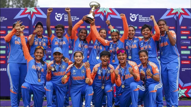 India have won the U-19 Women's T20 World Cup for the second time (PTI)