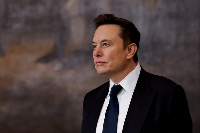 Elon Musk au Capitole le jour de l’investiture de Donald Trump, le 20 janvier 2025 à Washington, DC.