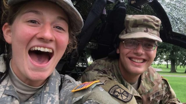 Rebecca Lobach's friend pays tribute to ‘brilliant and fearless’ Black Hawk pilot (@davis_winkie/X)
