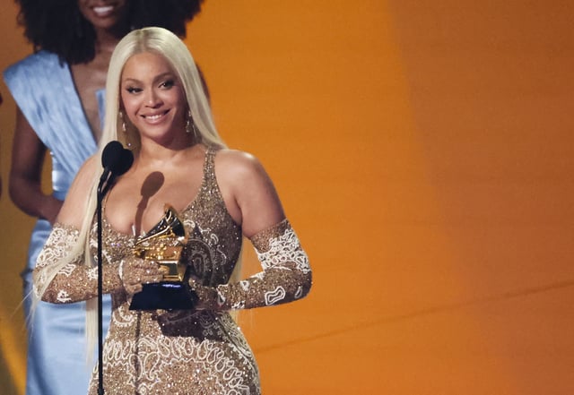 Beyoncé est devenue la première artiste noire à remporter le prix de Meilleur album country.