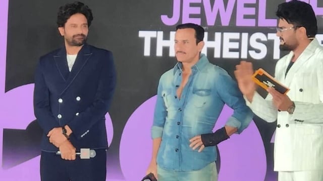 Saif Ali Khan attended the Netflix event announcing their slate of projects this year.