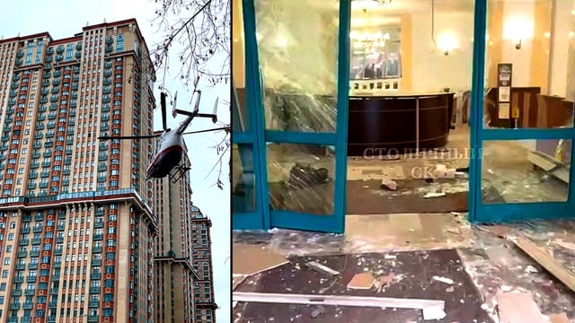 The bomb that caused the blast in a block about ten miles from Red Square is believed to have been planted at the entrance