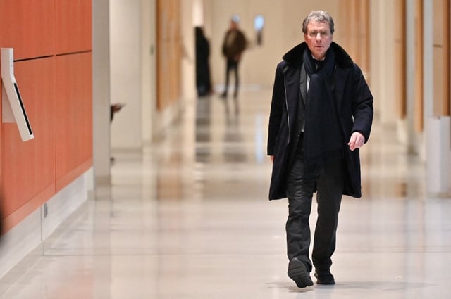 Alexandre Djouhri au tribunal de Paris le 3 février 2025.