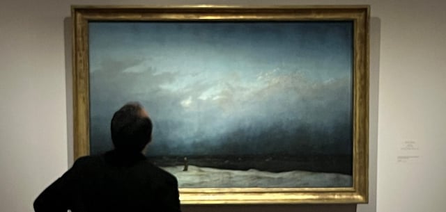 „Mönch am Meer“ ist eines der berühmten Gemälde Caspar David Friedrichs
