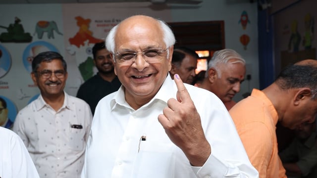 Gujarat chief minister Bhupendra Patel