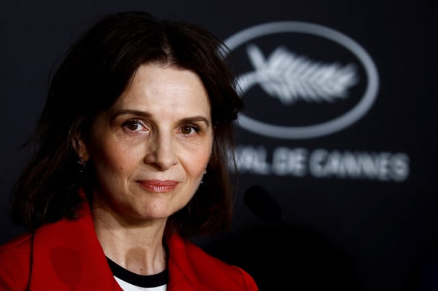 The 76th Cannes Film Festival - Press conference for the film "La passion de Dodin Bouffant" (The Pot-au-Feu) in competition - Cannes, France, May 25, 2023. Cast member Juliette Binoche attends. REUTERS/Eric Gaillard/File Photo