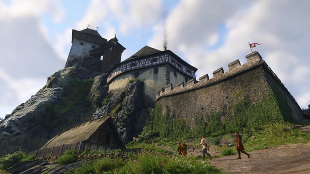 You will first have to complete some menial tasks around Trosky Castle.
