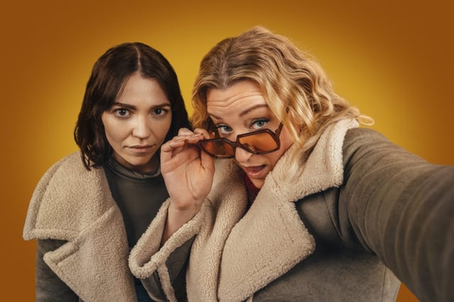Daisy May Cooper and Selin Hizli star in the new series 
(Photo: James Pardon/BBC/Boffola Pictures/Lookout Point)