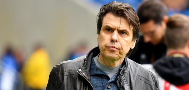 Christian Frommert 2017 bei einem Spiel der TSG Hoffenheim