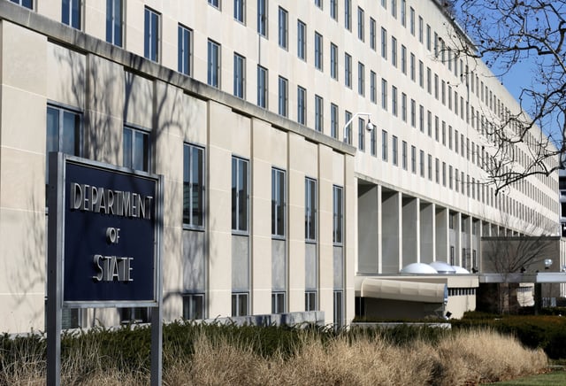 The State Department Building is pictured in Washington, U.S., January 26, 2017. REUTERS/Joshua Roberts/File Photo