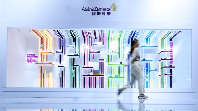 The pharmaceutical giant said it was on course to beat a target of generating $80 billion of revenue by 2030
