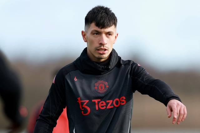 Soccer Football - Europa League - Manchester United Training - Trafford Training Centre, Carrington, Britain - January 29, 2025 Manchester United's Lisandro Martinez during training Action Images via Reuters/Andrew Boyers/ File Photo