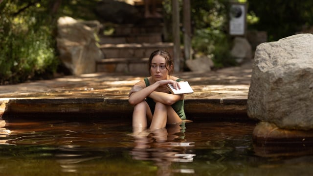 Alycia Debnam-Carey as Milla in "Apple Cider Vinegar." Milla gets diagnosed with a rare form of cancer at a young age and eschews traditional medicine.